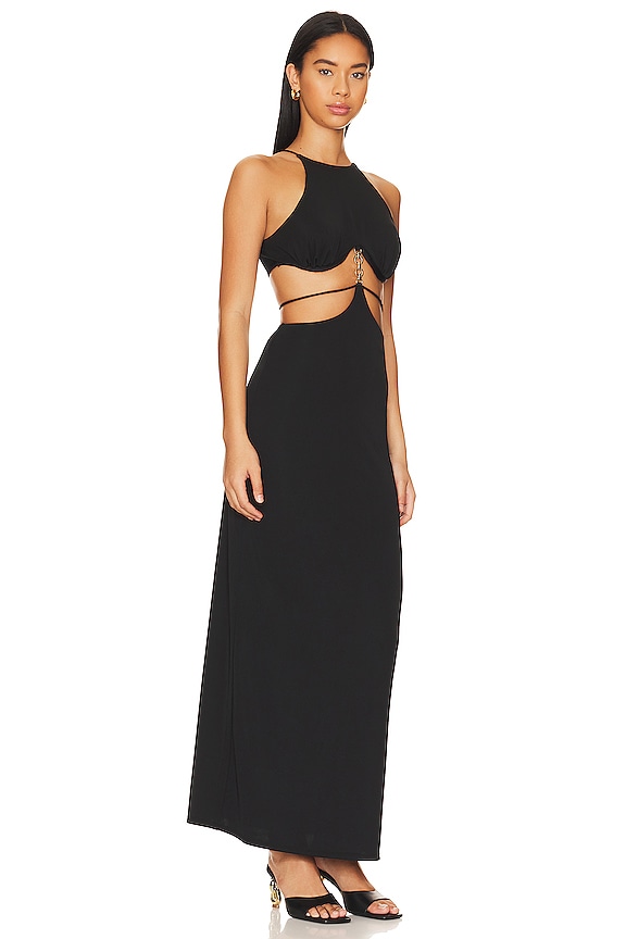 view 2 of 3 Elisa Maxi Dress in Black