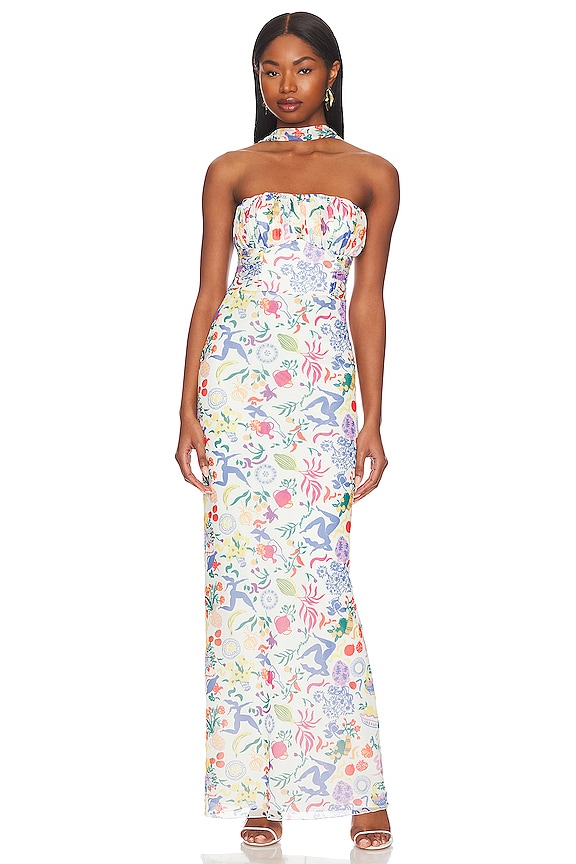 view 1 of 3 VESTIDO VITTORIA in Buongiorno Multi