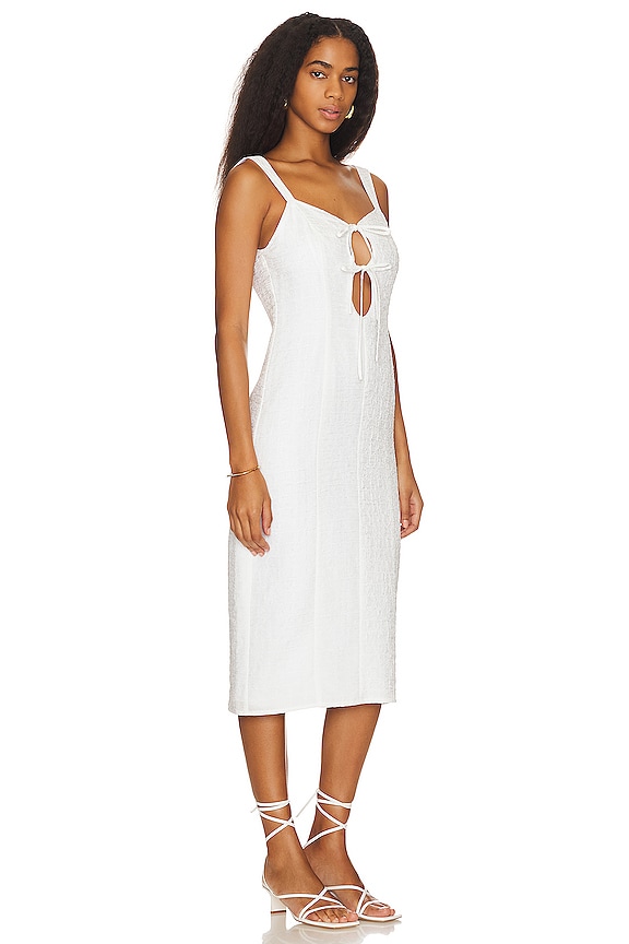 view 2 of 3 ROBE FIORETTA in Coconut Milk