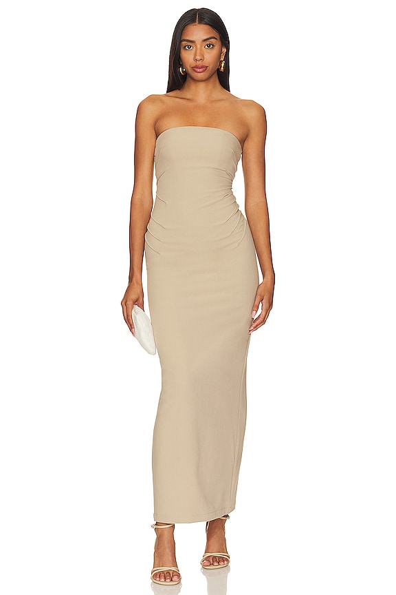 view 2 of 4 ROBE IDALIA in Taupe Sand