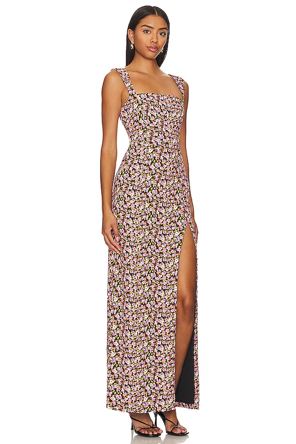 view 2 of 3 Fiorella Maxi Dress in Fluerel Floral Multi