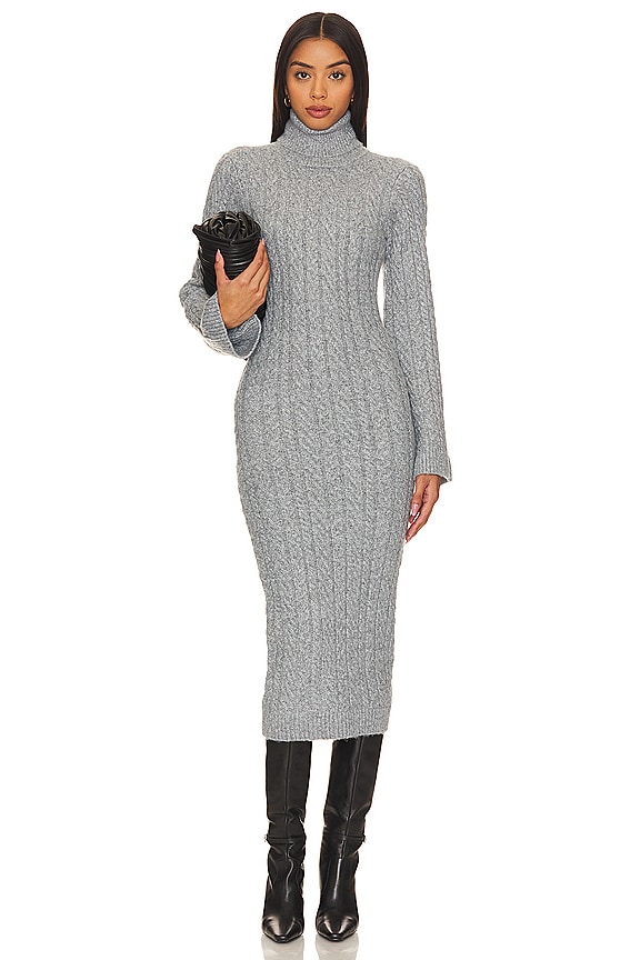 view 2 of 3 VESTIDO TORI in Heather Grey