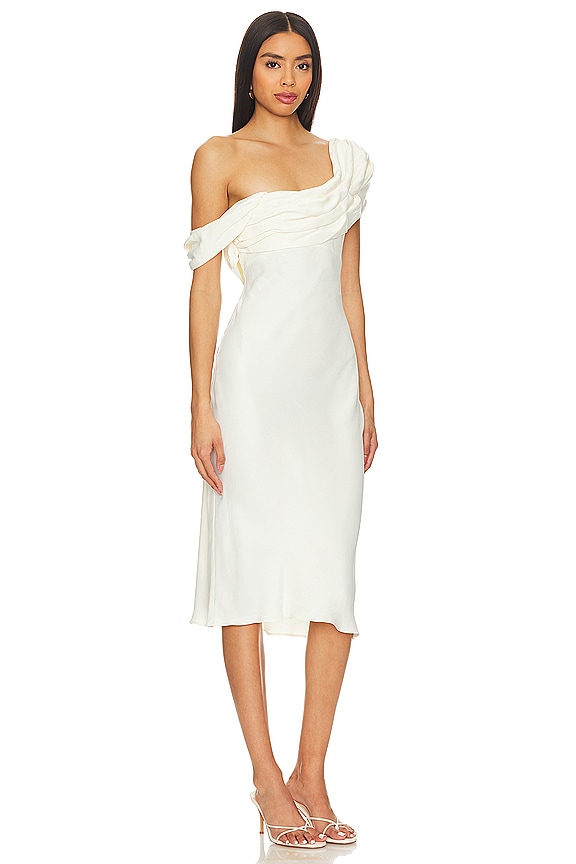 view 2 of 3 Vania Midi Dress in Ivory