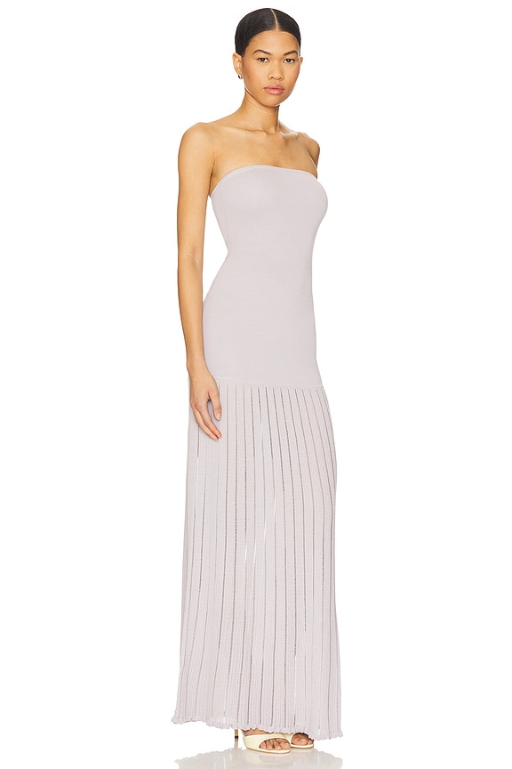 view 2 of 3 VESTIDO MIKAYLA in Lavender Fog