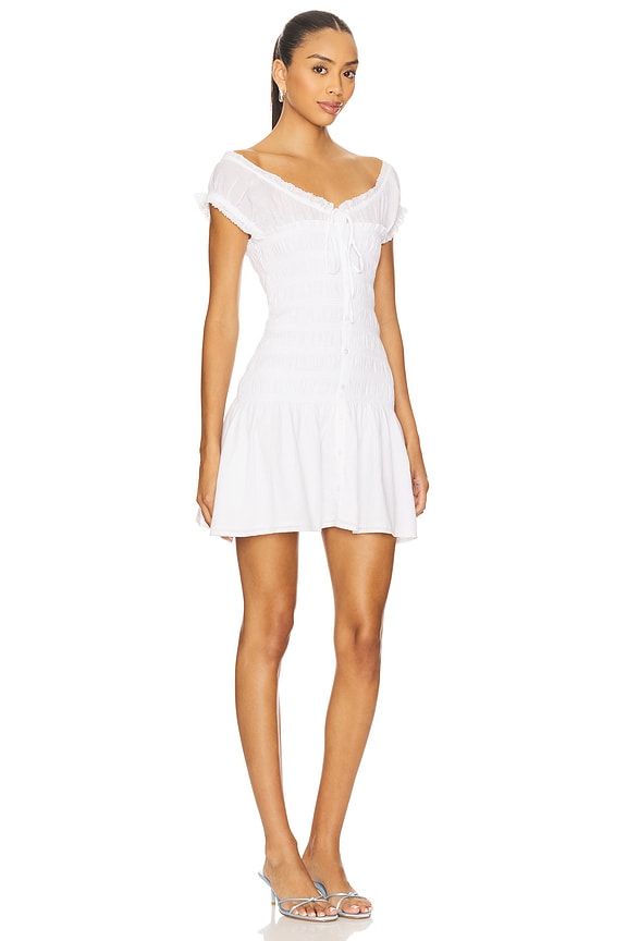 view 2 of 3 Emmy Mini Dress in White