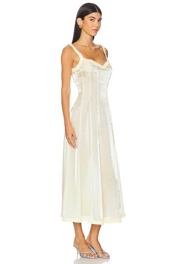 view 2 of 3 Kate Midi Dress in Butter Yellow