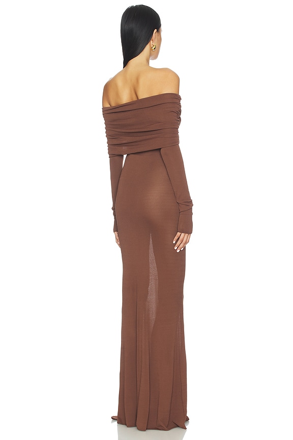 lpa brown dress Marren Maxi Knit Lpa luisa midi dress