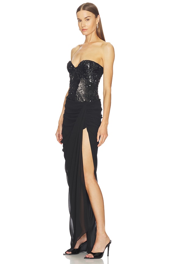 view 2 of 4 Avella Gown in Black