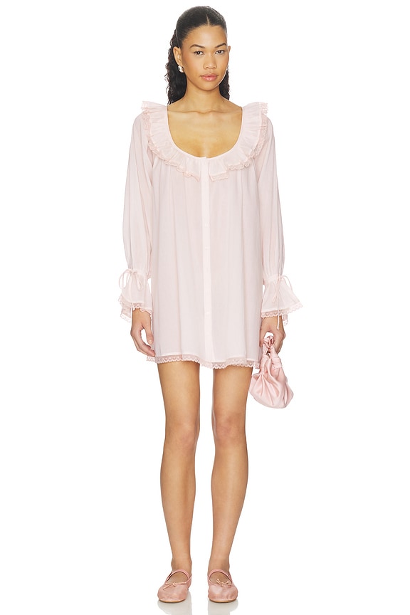 view 2 of 4 Rhea Mini Dress in Light Pink