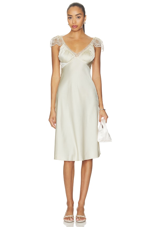 view 1 of 4 ROBE AUDRI in Ivory