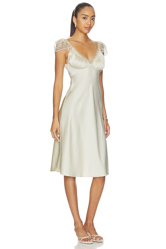 view 2 of 4 ROBE AUDRI in Ivory