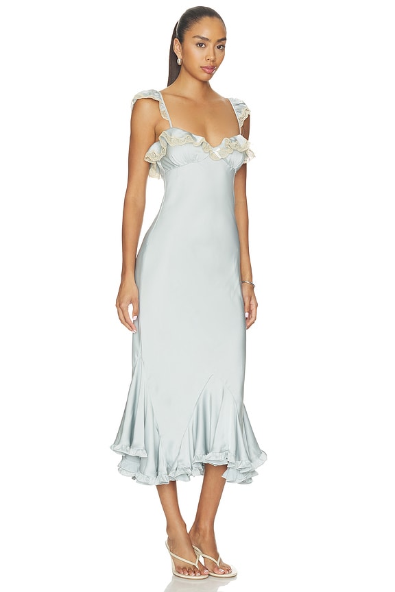 view 2 of 3 VESTIDO ADDISON in Light Blue