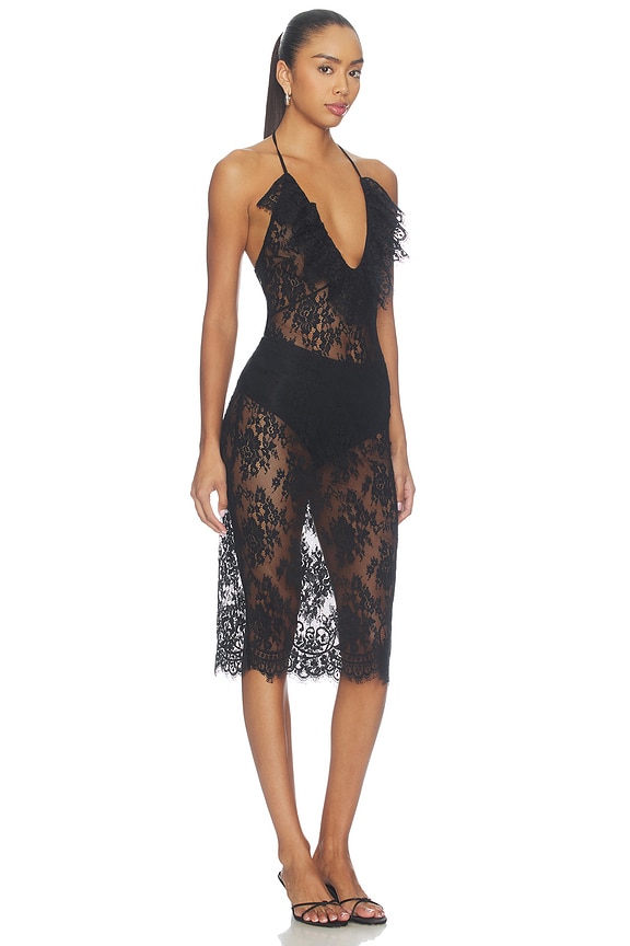 view 2 of 3 Veya Midi Dress in Black