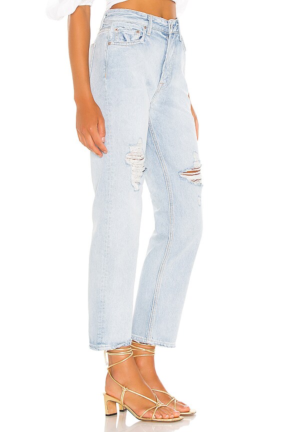 view 2 of 4 x GRLFRND Keira Jean in Vintage Light Blue