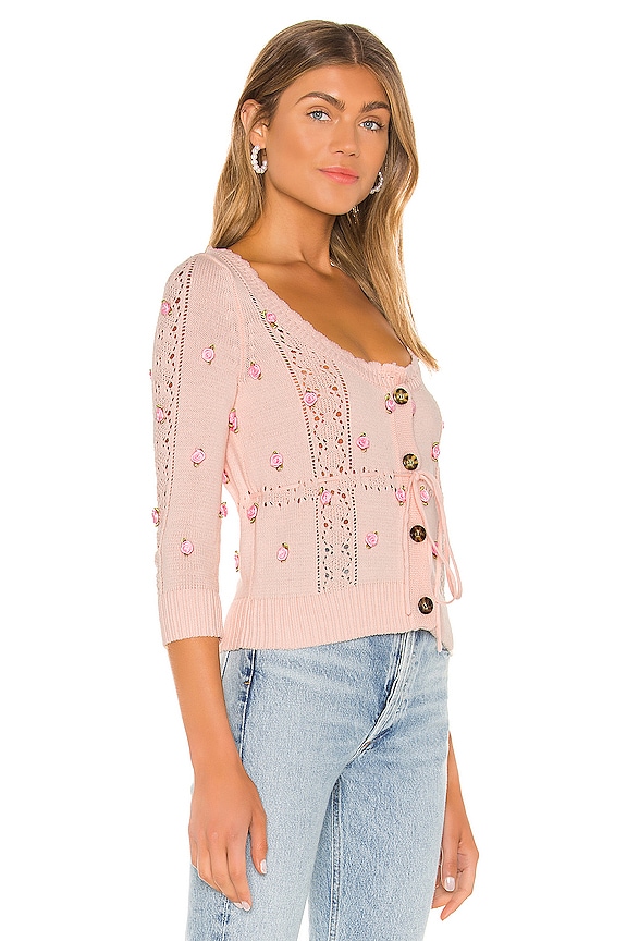 view 2 of 5 Taylor Cardigan in Pink