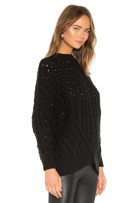 view 2 of 4 PULL OVERSIZED OVERSIZED in Black