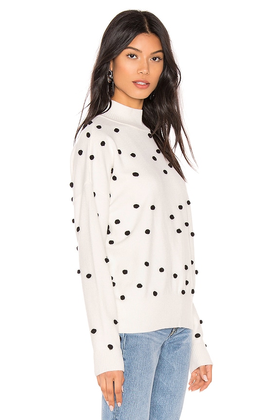 view 2 of 4 Teza Sweater in Cream Polka Dot