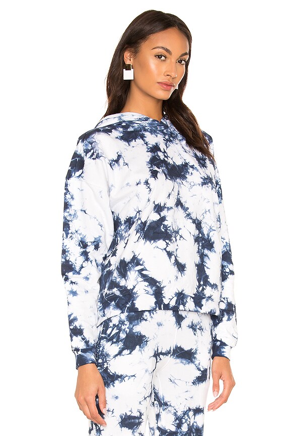 view 2 of 4 Hoodie 114 in Blue Tie Dye