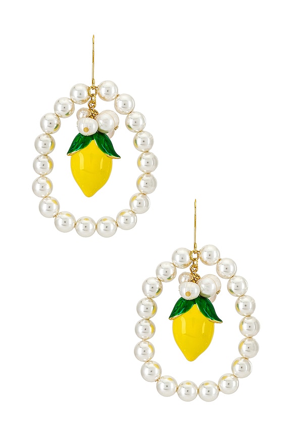 view 1 of 2 Bianka Earring in Yellow Multi