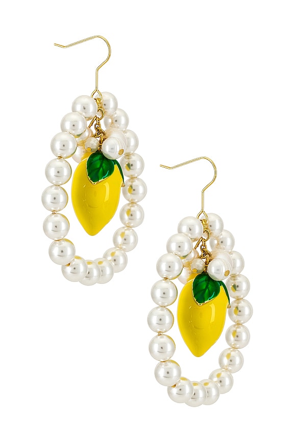 view 2 of 2 Bianka Earring in Yellow Multi