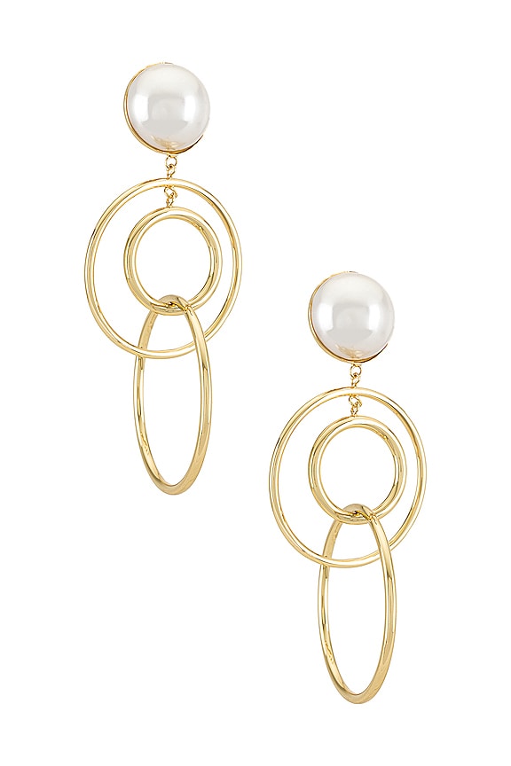 view 1 of 2 Flavia Earring in Gold