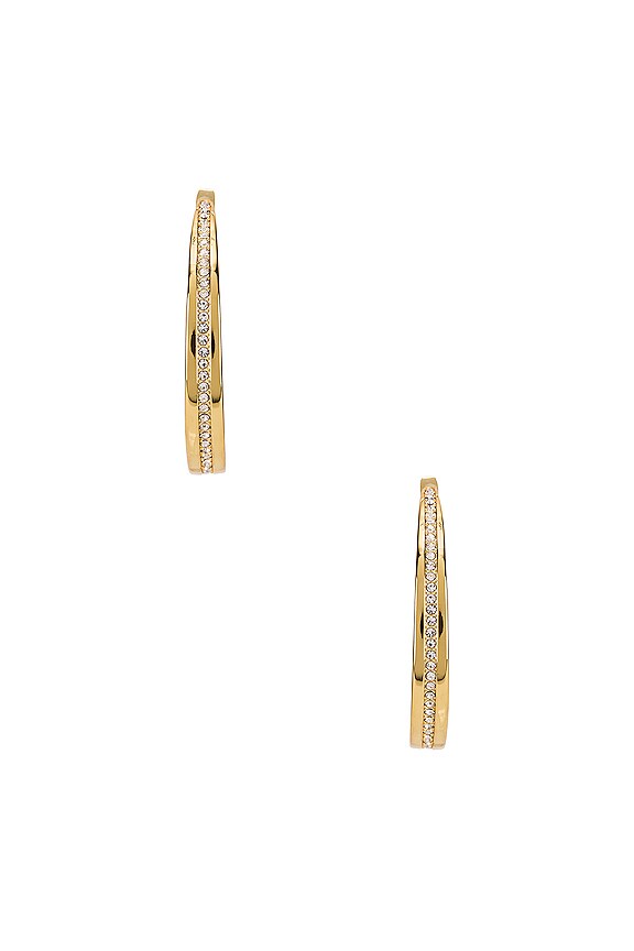 view 2 of 3 Adalene Hoop in Gold