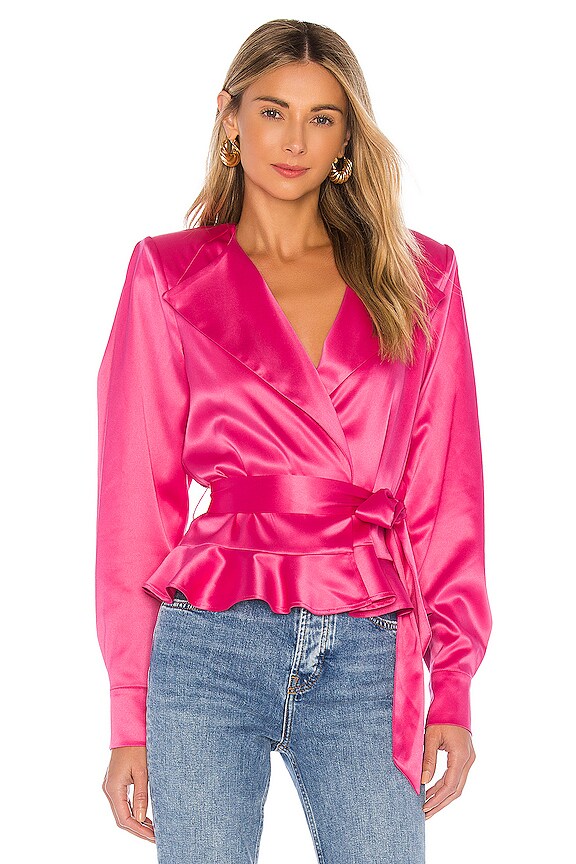 view 1 of 4 BLOUSON MOLLY in Fuchsia