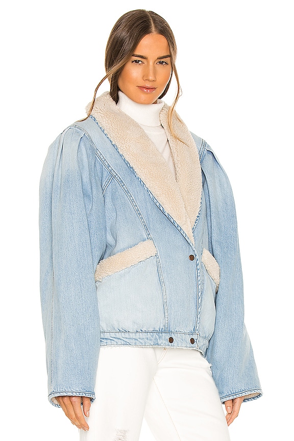 view 2 of 4 Lucas Jacket in LT Range Blue Wash