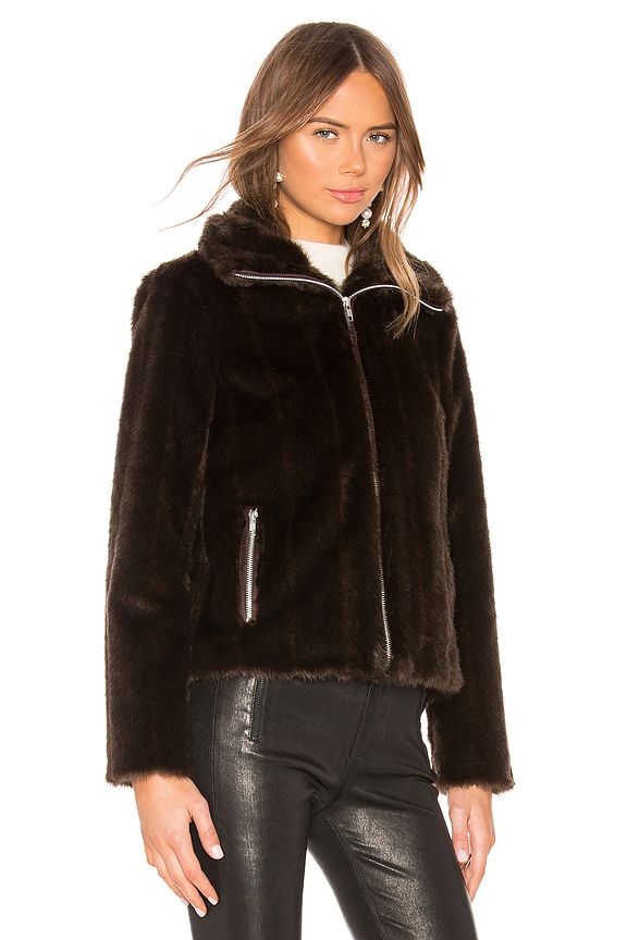 view 2 of 4 Fortuna Coat in Mink Brown