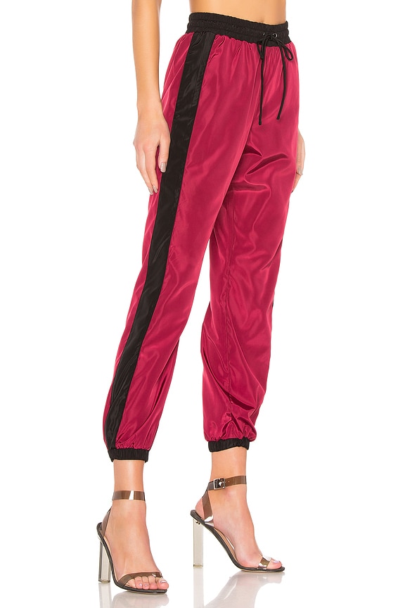 view 2 of 4 Gino Pant in Burgundy & Black