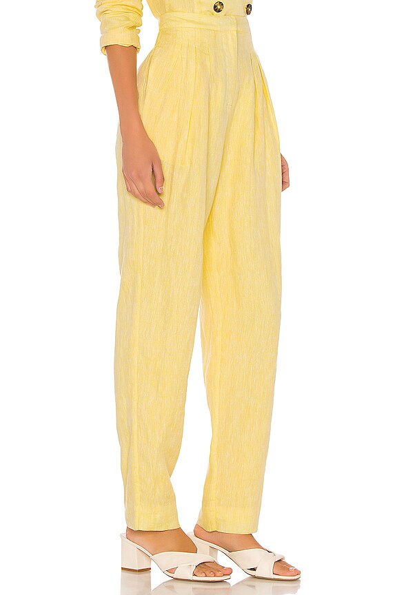 view 2 of 4 Kameron Pant in Butter Yellow