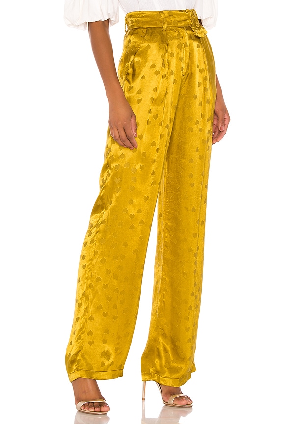 view 2 of 5 PANTALÓN CARLOTTA in Golden Hearts