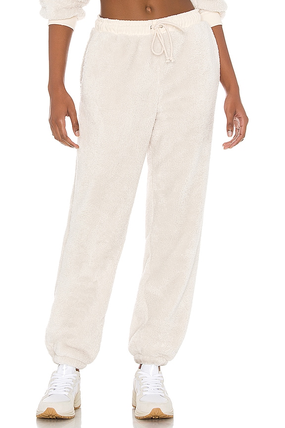 view 1 of 4 Plush Jogger in Natural Cream