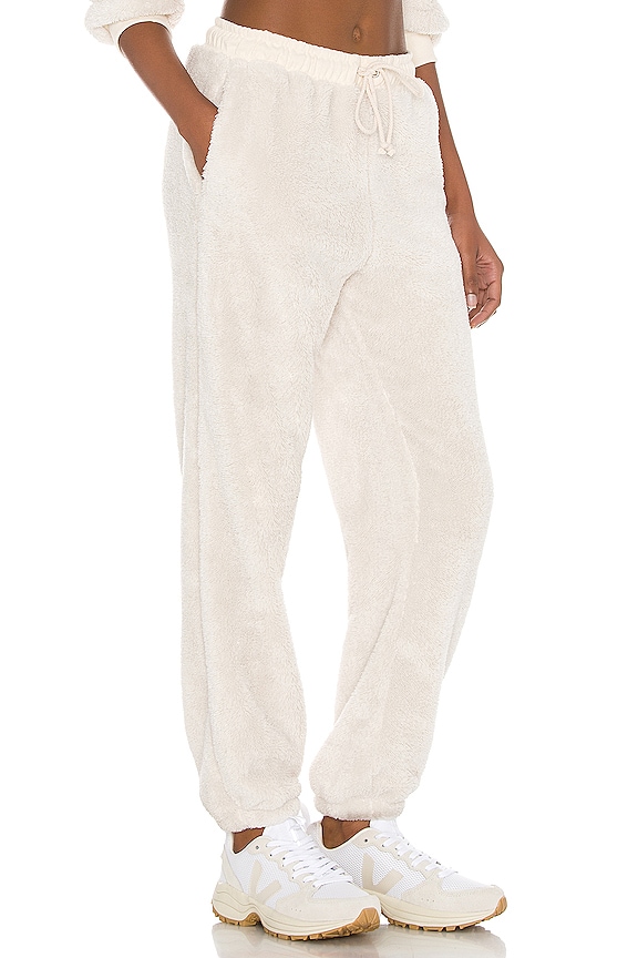 view 2 of 4 Plush Jogger in Natural Cream