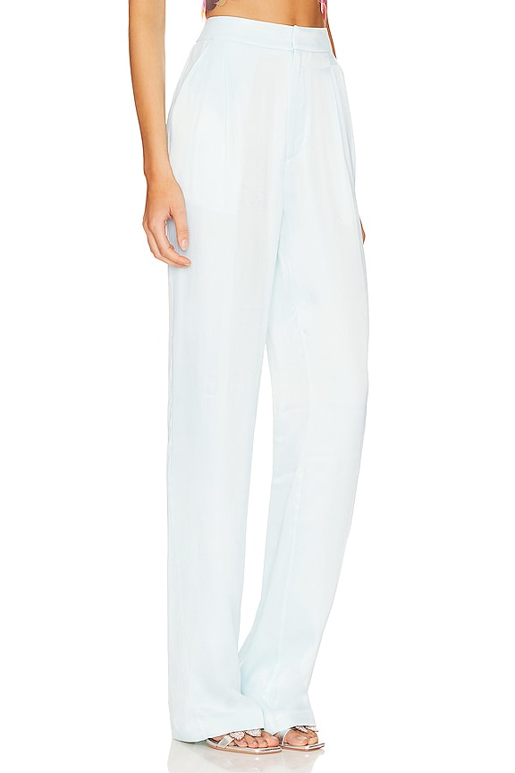 view 2 of 4 PANTALON ELEONORA in Blue Glass