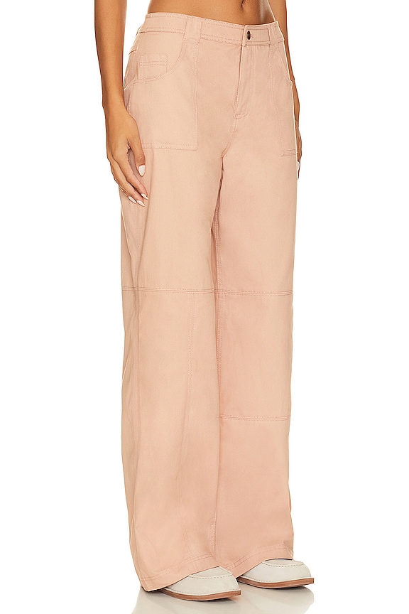 view 2 of 4 Livia Workwear Pant in Dusty Rose