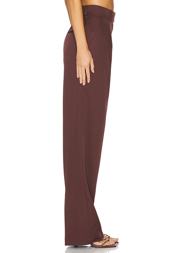 view 2 of 6 Carlotta Pant in Dark Brown