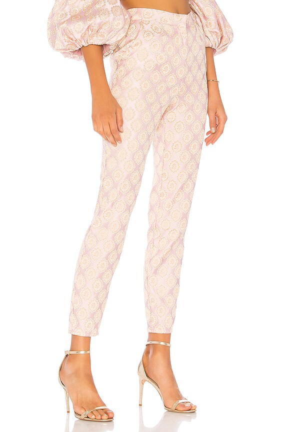 view 2 of 5 Slim Pant in Peach On Pink