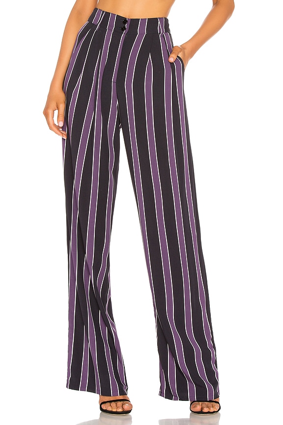 view 1 of 4 Wide Leg Pant in Sartorial Stripe