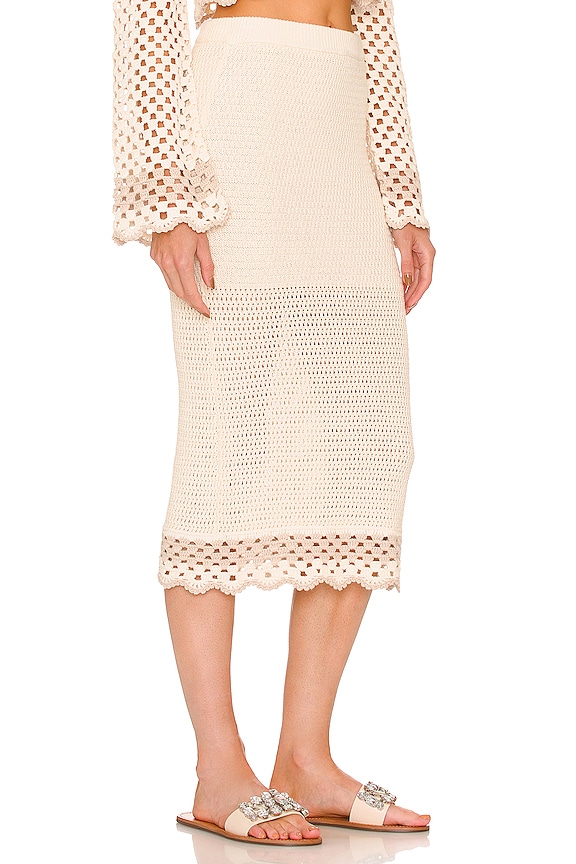 view 2 of 4 FALDA LANITA in Ivory & Nude