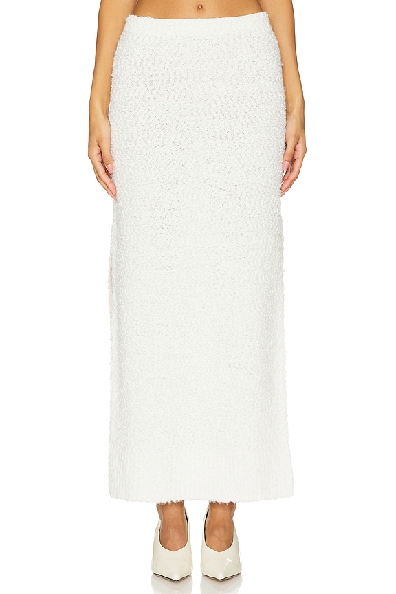 view 2 of 6 Evan Maxi Knit Skirt in Winter White
