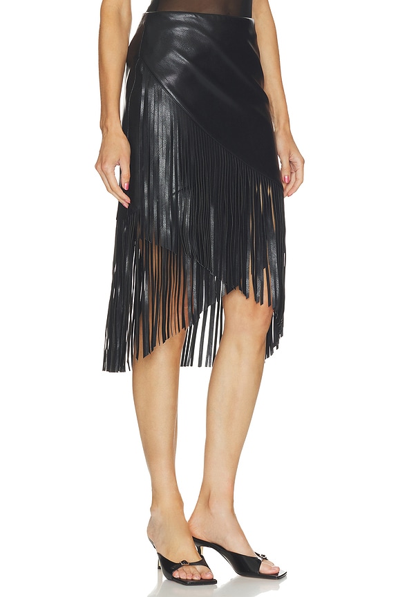 view 2 of 6 Madison Midi Skirt in Black