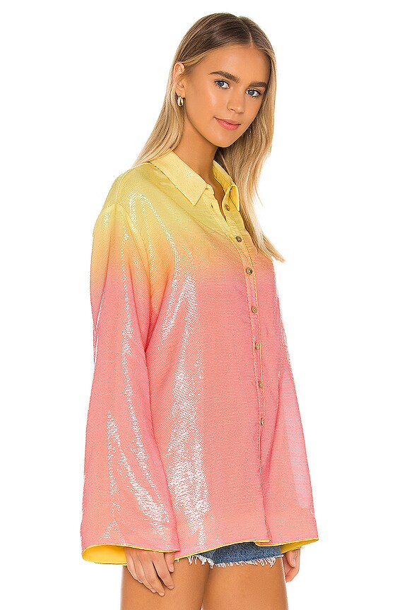 view 2 of 5 Baby Doll Shirt in Sunset