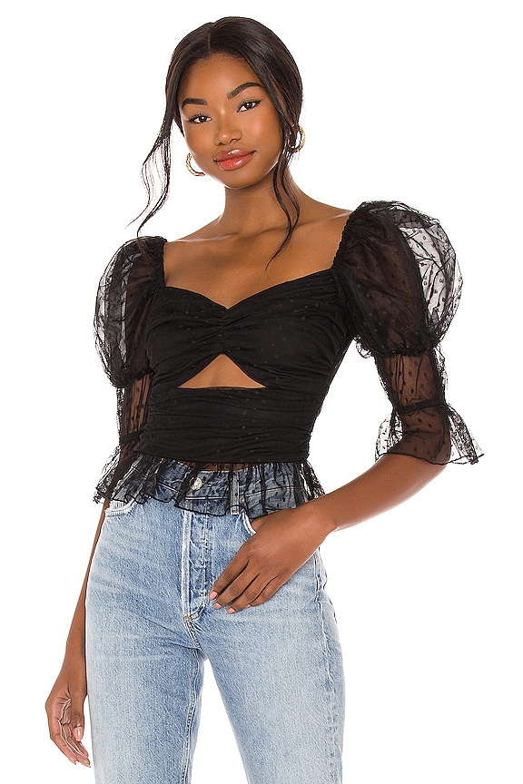 view 1 of 5 Dolores Top in Black