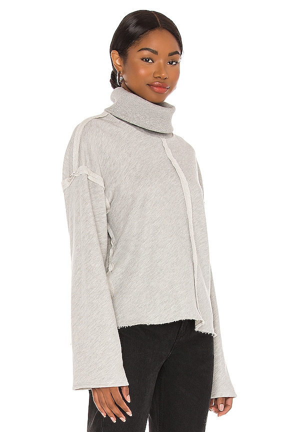 view 2 of 4 Essex Turtleneck Sweater in Heather Grey