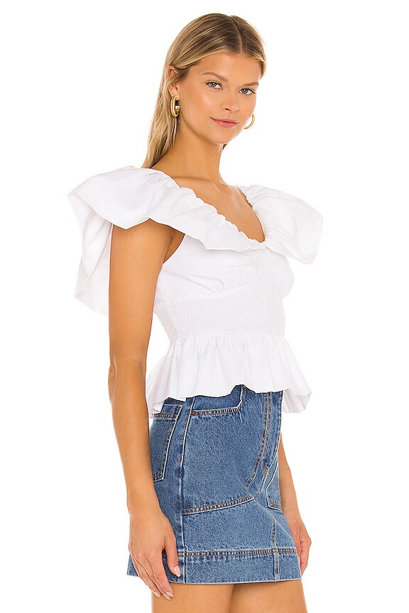 view 2 of 4 Abla Top in White