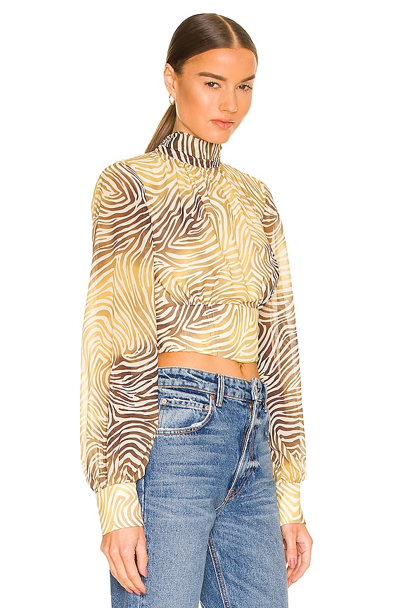 view 2 of 4 Belen Top in Mia Print