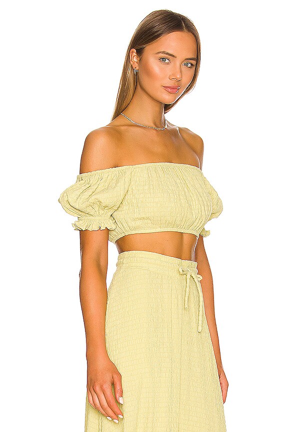 view 2 of 4 ТОП FRANKIE in Citrus Green