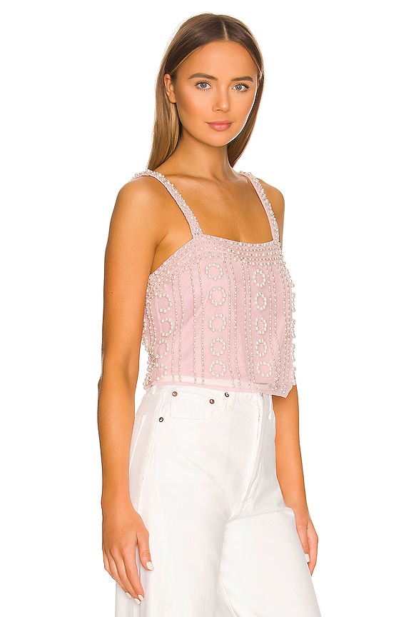 view 2 of 5 Micaela Top in Bubble Pink