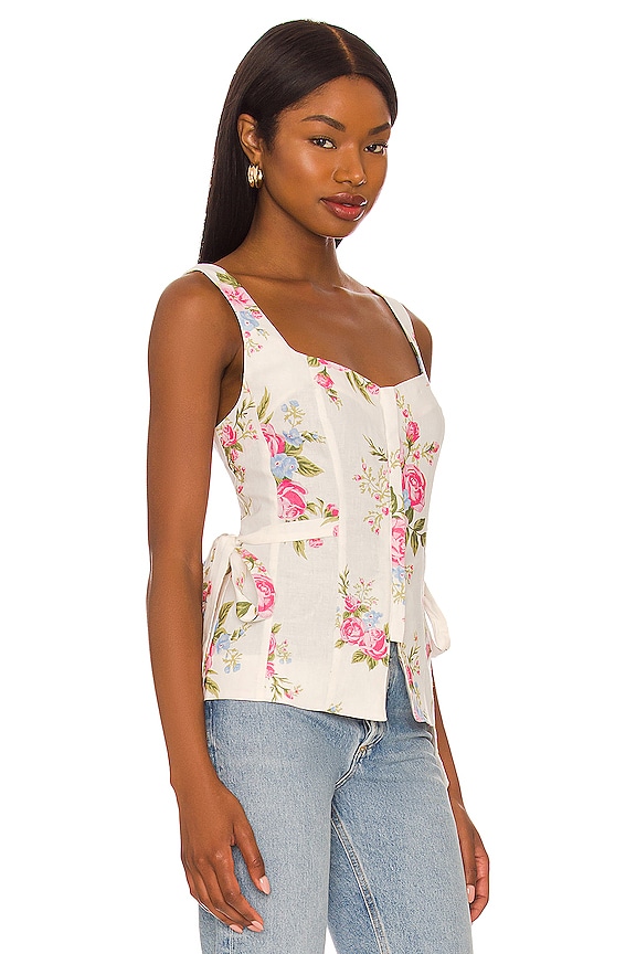 view 2 of 4 Bambi Top in Giardino Floral